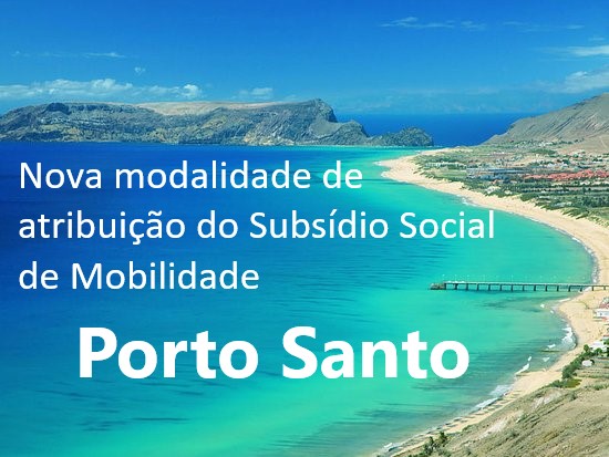 Subsídio de Mobilidade Porto Santo