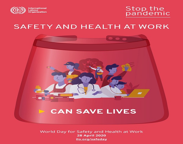 28 de abril - Dia Mundia da segurança e saúde no trabalho