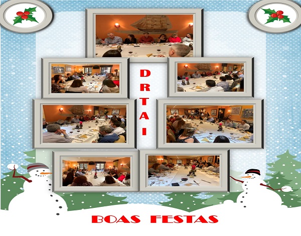 Jantar de Natal da equipa da DRTAI 