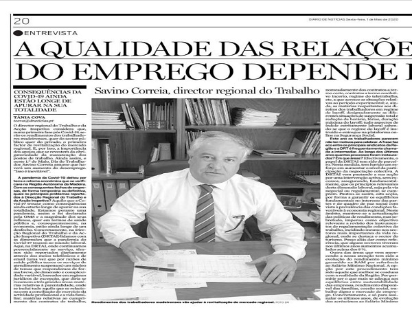 A qualidade das relações laborais e a promoção do emprego depende da saúde da economia