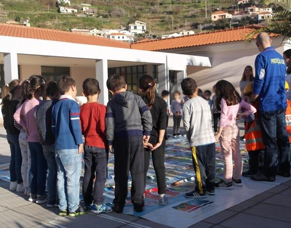 “Segurança em Casa, na Rua e na Escola” na EB1/PE da Quinta Grande