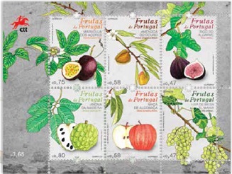 Anona da Madeira figura na nova coleção de selos dos CTT