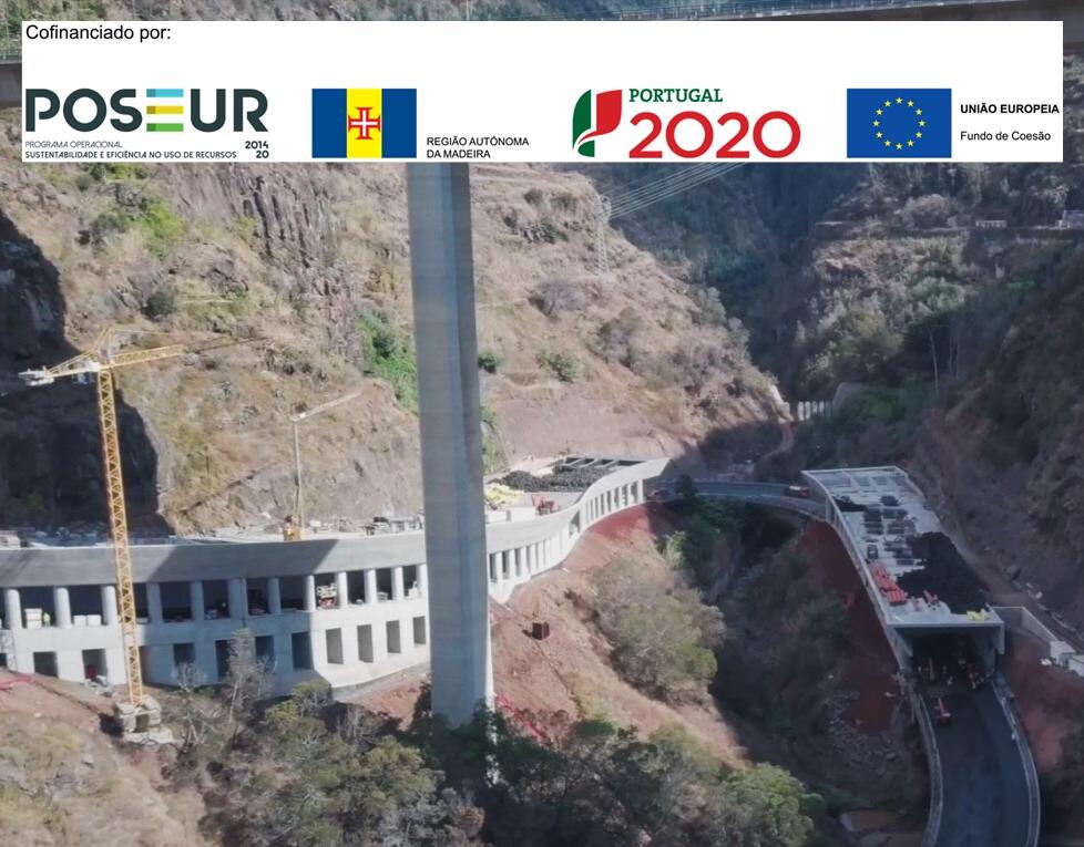 Empreitada de "Prevenção e Mitigação do Risco de Derrocadas nas Escarpas Sobranceiras ao Túnel João Abel de Freitas e na ER 118 - Troço de Ligação à Via Rápida"