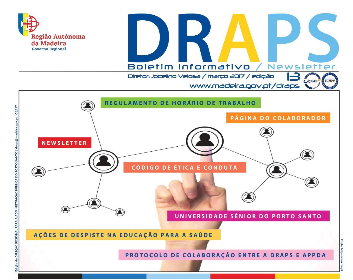 Newsletter n.º 13 | Março 2017 | draps_gov