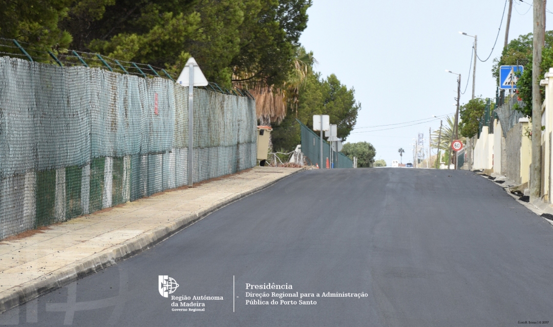 Estrada Regional (ER) 120, no troço Farrobo / Camacha, reaberta ao trânsito