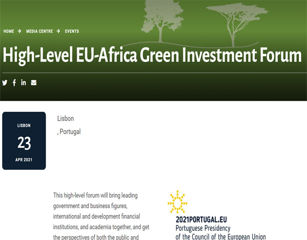 High-Level EU-Africa Green Investment Forum