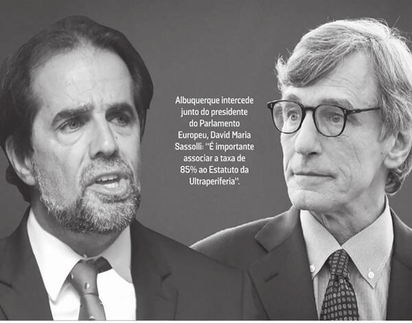 Madeira pede apoio do PE às RUP