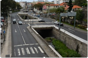 Obras de recuperação das pontes sobre as ribeiras de João Gomes e Santa Luzia