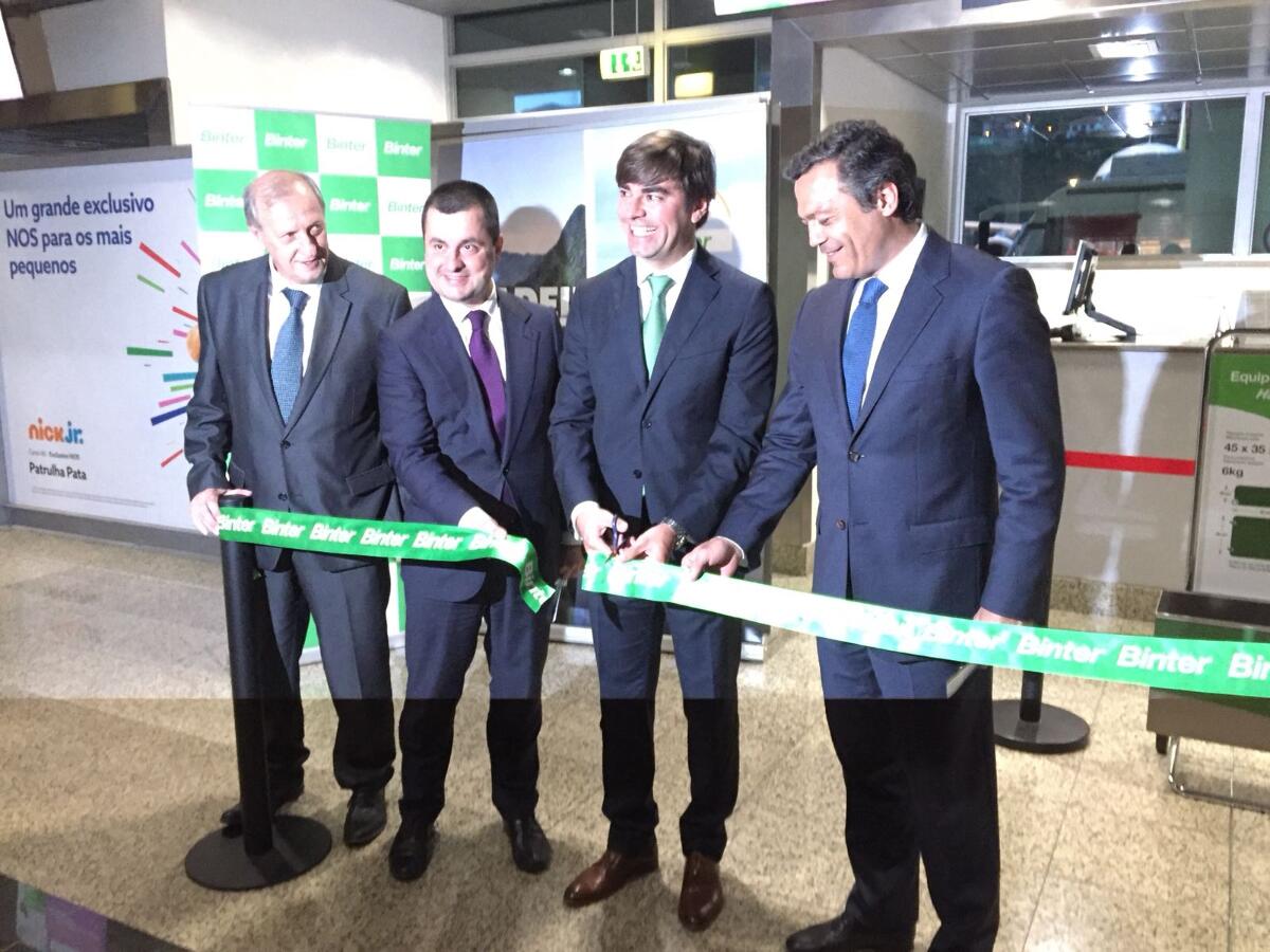 Binter realiza voo inaugural entre a Madeira e o Porto Santo