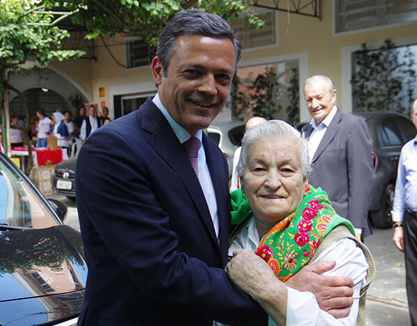 Pedro Calado em visita oficial a São Paulo