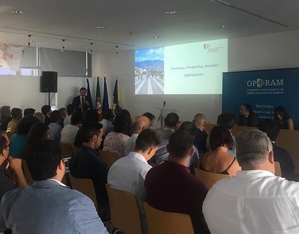 Vice-presidente desafia madeirenses a apresentarem propostas ao Orçamento Participativo
