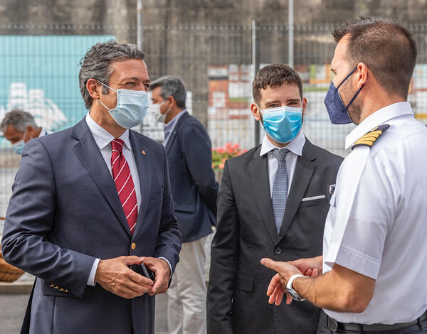 Navios de cruzeiros estão de volta à Pontinha