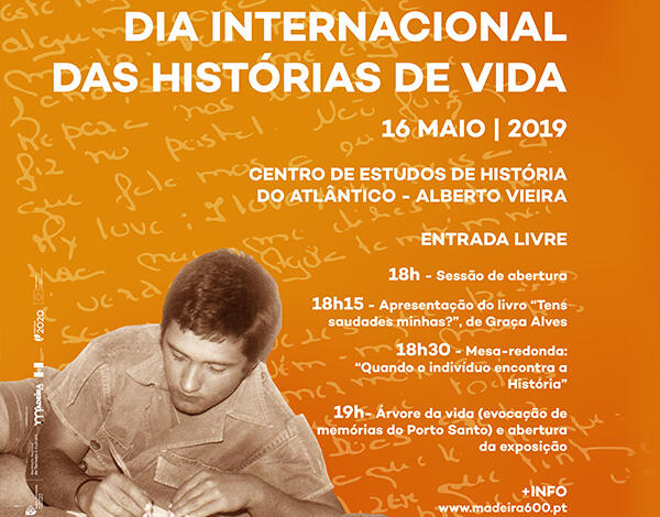 Mais um livro "600 Anos" é lançado no Dia Internacional das Histórias de Vida 