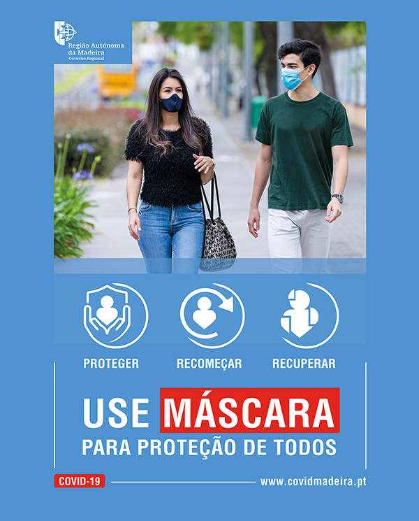 USE MÁSCARA PARA PROTEÇÃO DE TODOS!
