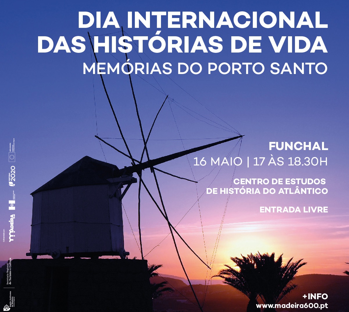Porto Santo em destaque no Dia Internacional das Histórias de Vida