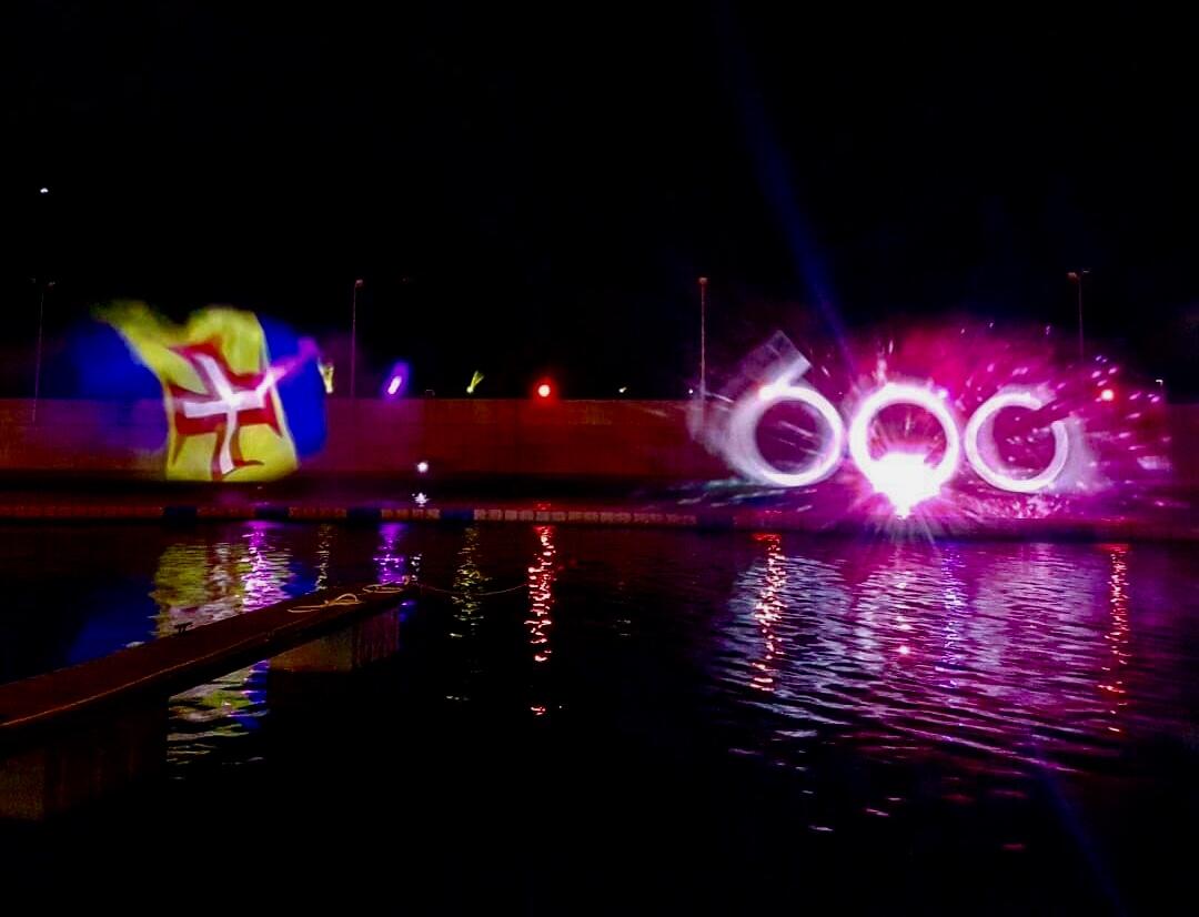 Espetáculo em ecrã de água regressa à Marina do Cais 8