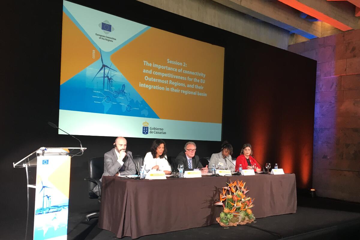 Região defende apoios europeus para a ampliação do Porto do Funchal  