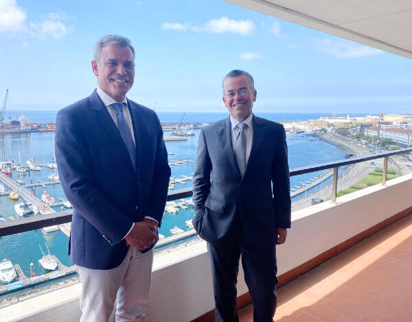 Eduardo Jesus reúne nos Açores e quer aprofundar parceria