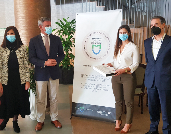 Secretário Regional entrega mais duas certificações "Madeira Safe to Discover"