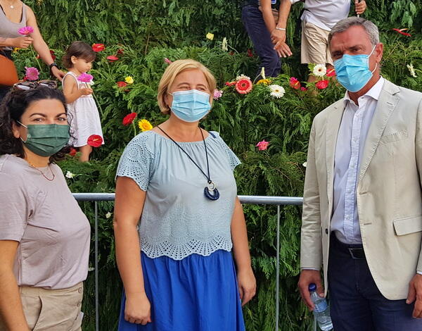 Eduardo Jesus presente no Muro da Esperança