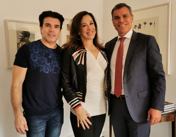 Eduardo Jesus conta com Cláudia Raia para a promoção da Madeira no Brasil 