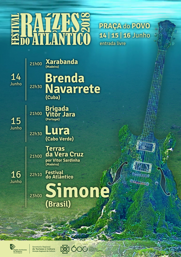 Festival “Raízes do Atlântico” integra 6 Concertos, de entrada gratuita 