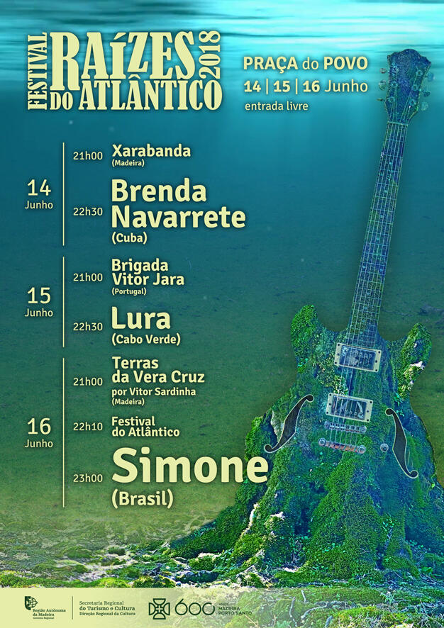 Festival “Raízes do Atlântico” integra 6 Concertos, de entrada gratuita 