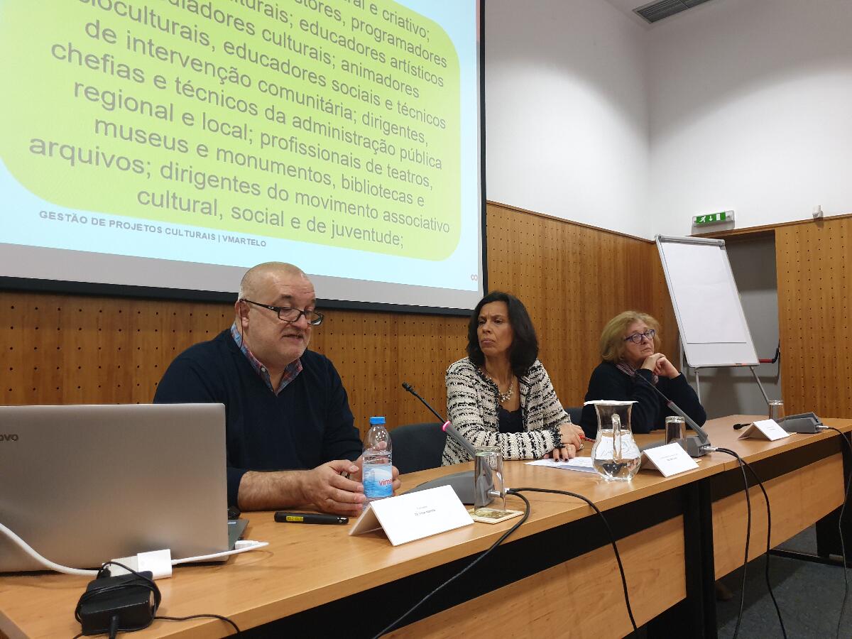 Curso de Gestão de Projetos Culturais decorre no CEHA