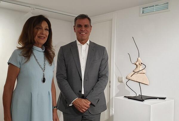 Eduardo Jesus enaltece trabalho da Galeria Marca D’Água