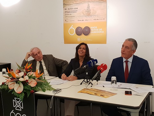 Madeira acolhe Congresso Internacional “Contributo da Expansão Portuguesa para a Economia Mundial”, a 23 e 24 de novembro