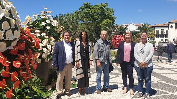 Instalações florais podem ser apreciadas até ao próximo dia 26 de maio