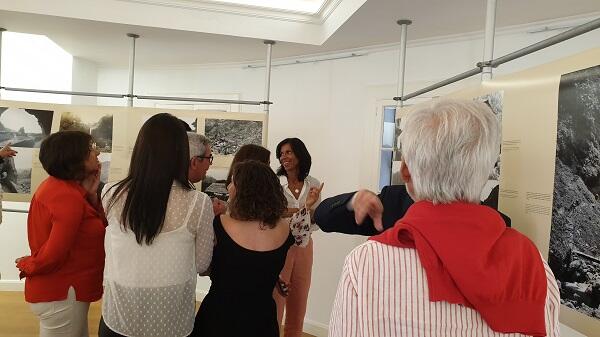 Paula Cabaço marcou presença na inauguração da Exposição “Imagens e Memórias do concelho de São Vicente”
