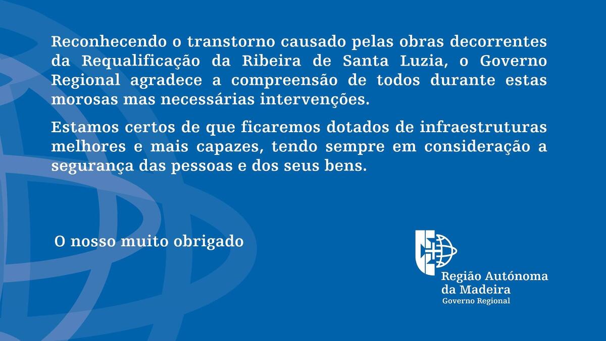 Governo Regional agradece compreensão da população 