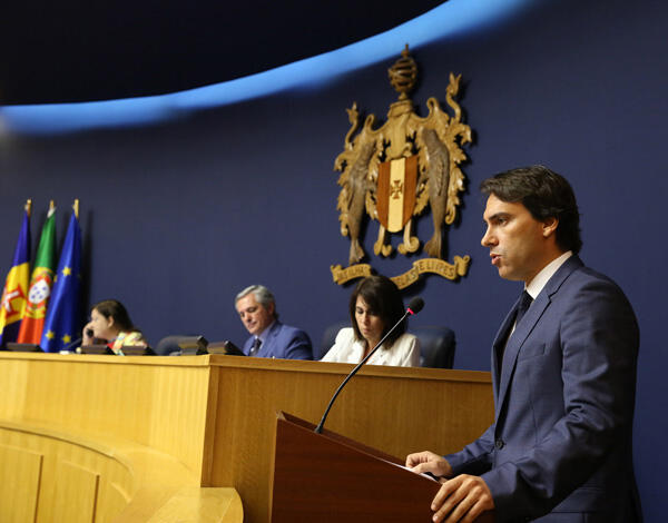 Pedro Fino apresentou o Programa da Secretaria Regional de Equipamentos e infraestruturas