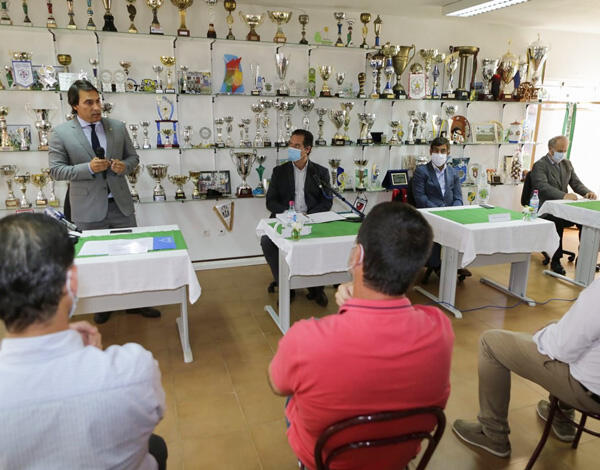 Pedro Fino enaltece papel do Juventude de Gaula “na comunidade, educação e formação de jovens atletas”