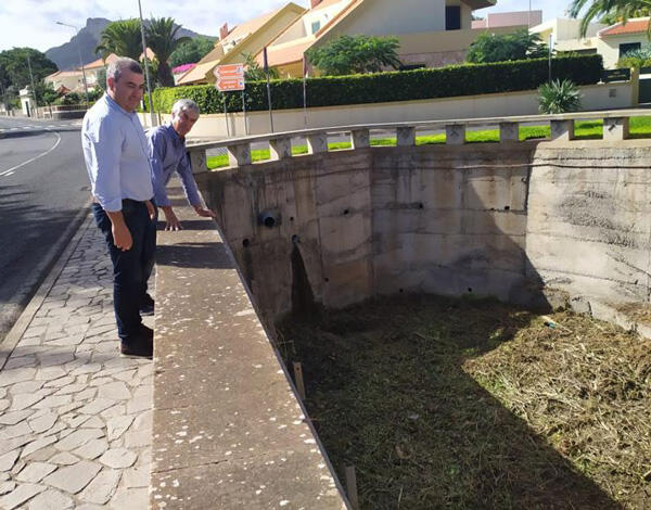 Conservação de linhas de água no Porto Santo para prevenir época de chuvas