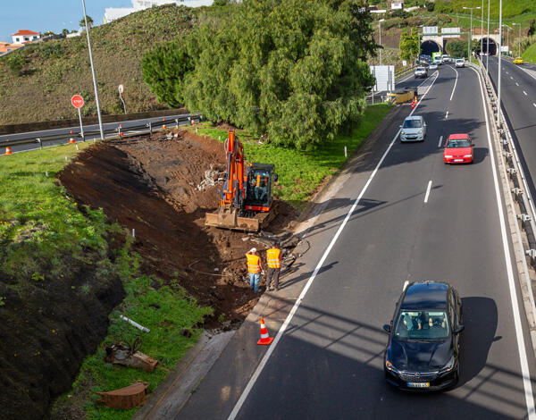 Viaturas de emergência terão acesso exclusivo na VR1 no nó do Pinheiro Grande, na Cancela