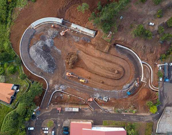 Pista de Patinagem de Velocidade concluída em setembro de 2021