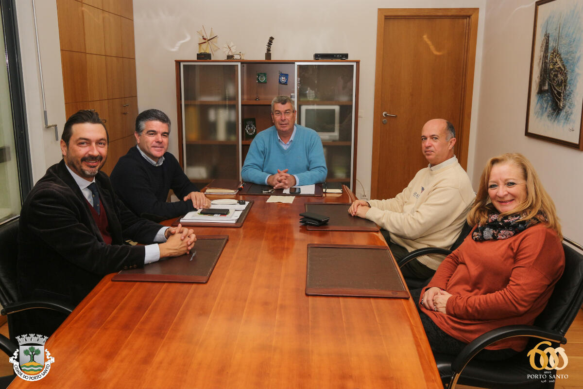 Reunião com Câmara do Porto Santo