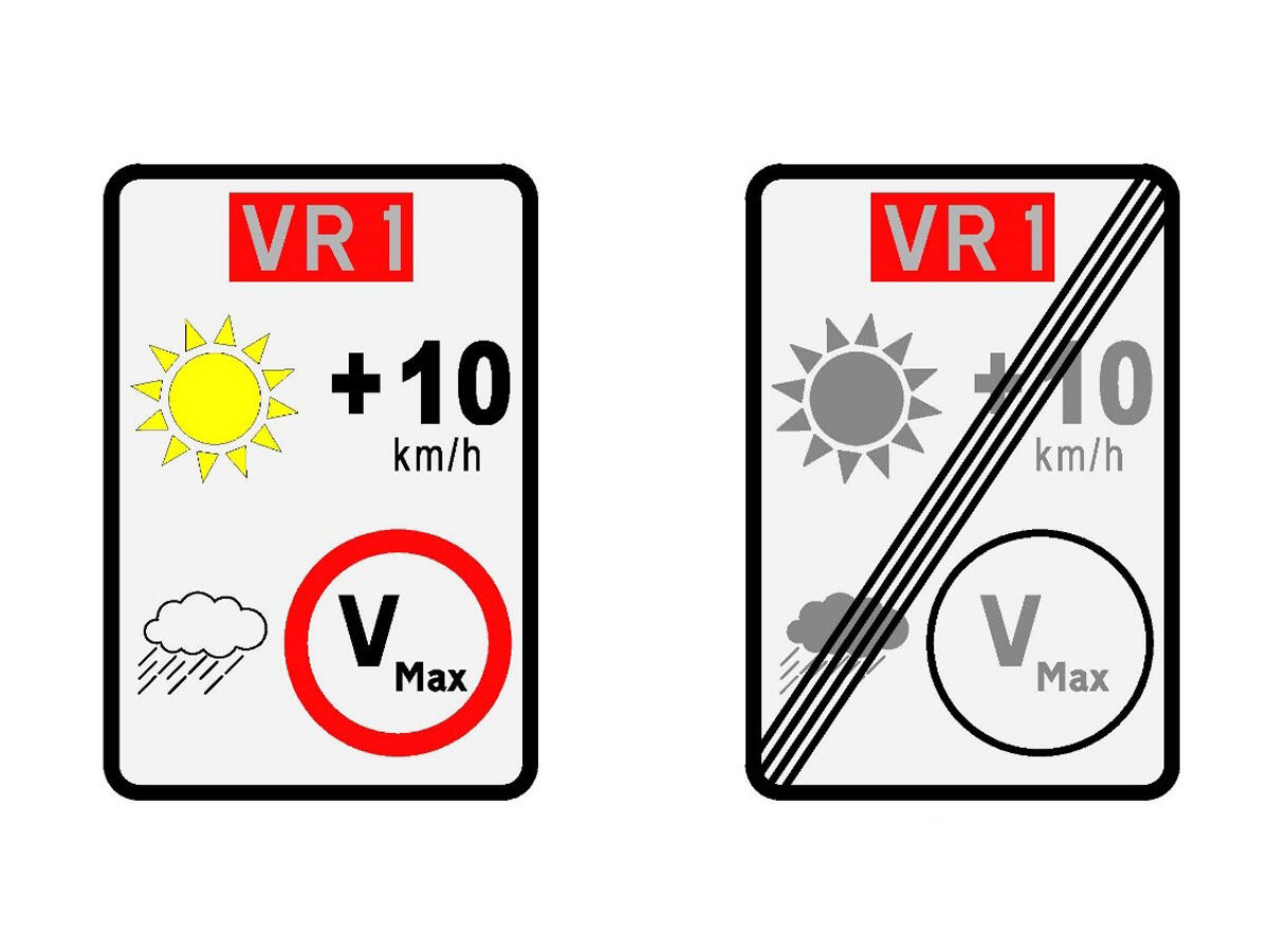 Tolerância de 10Km/h na Via Rápida e Vias Expresso com piso seco