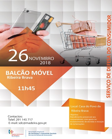 Balcão Móvel Ribeira Brava