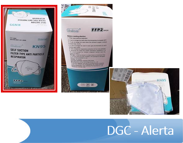 Máscara de proteção respiratória autofiltrante, da marca Likelove"