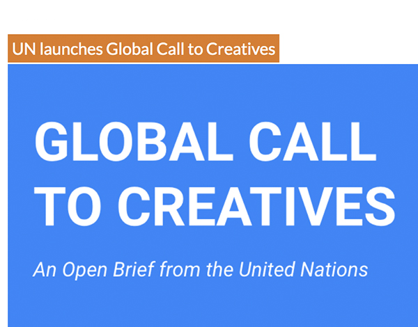 UN launches Global Call to Creatives