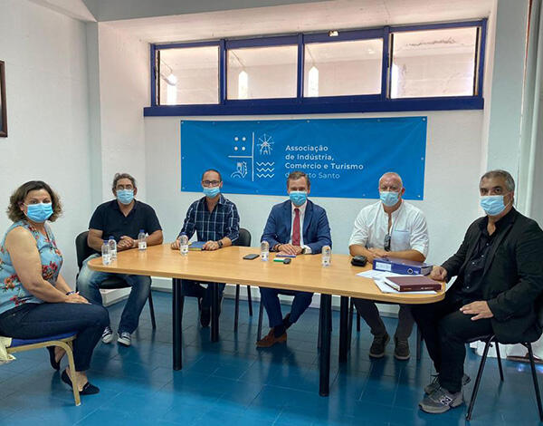 Rui Barreto reuniu Associação de Indústria, Comércio e Turismo do Porto Santo