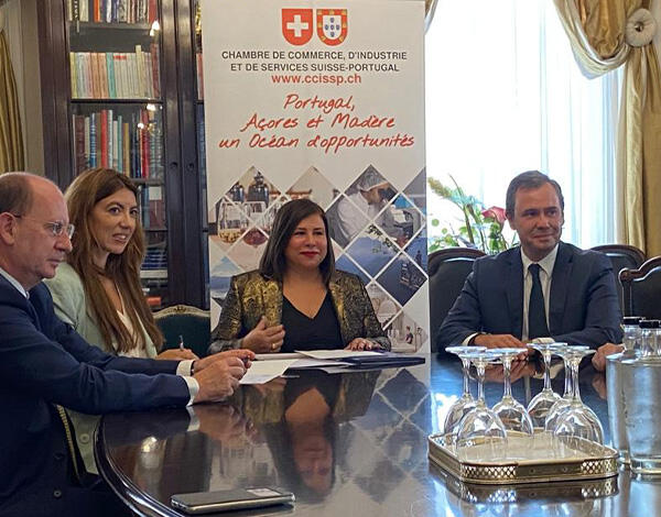 Câmaras de Comércio Chinesa e Suíça cooperam com a Região