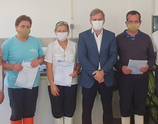 Secretário regional de Mar e Pescas entrega certificados de formação