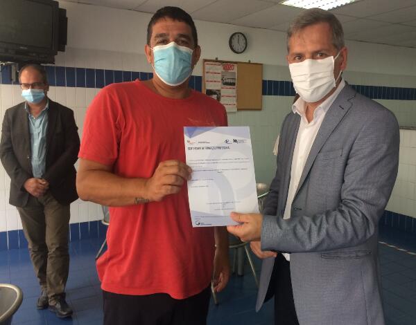 Oito funcionários das Pescas recebem formação certificada