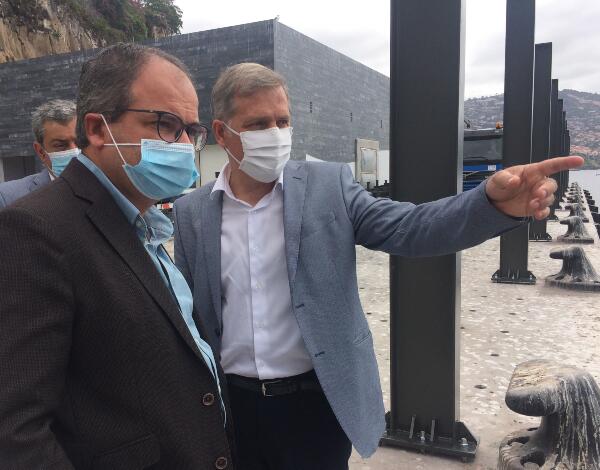  Secretaria do Mar investe 60 mil euros em dois guinchos para a lota do Funchal