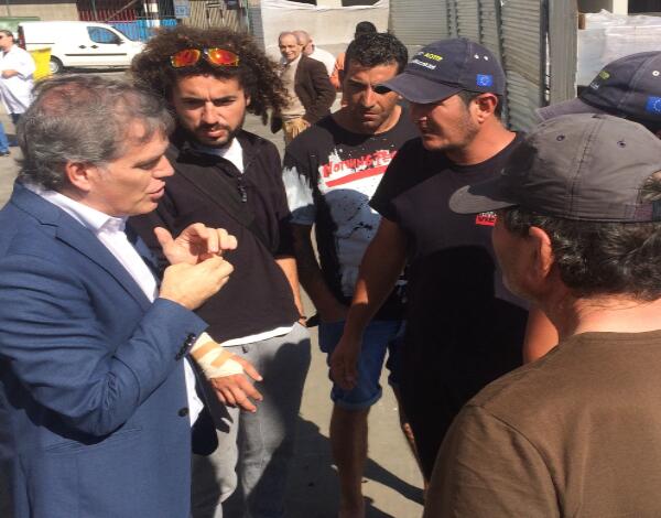 Secretário visita infraestruturas e serviços quando se aproxima época do atum