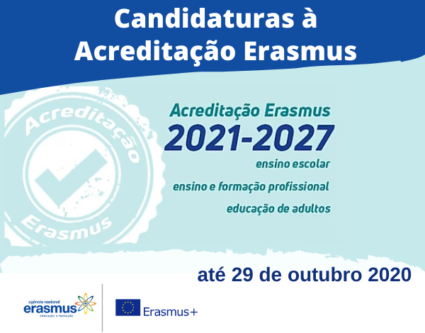 Convite à Acreditação Erasmus 2021-2027